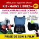 “HANDS-FREE” KIT Nr 1 for nature sound recordists (parabolic microphone case + elements)