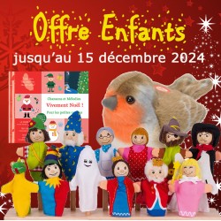 OFFRE ENFANTS (1 cd + 1 lot marionnnettes + 1 peluche sonore)