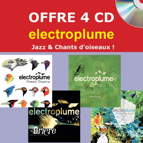 OFFRE 4 CD AUDIO ELECTROPLUME