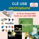 CLÉ USB : 4 CD ELECTROPLUME (WAV)